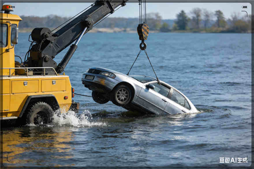 渝中区吊车救援电话【案例】